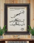 Cross-Country Ski 1981 Patent Print at Adirondack Retro
