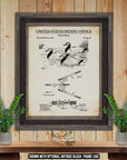 Duck Decoy 1902 Patent Print at Adirondack Retro