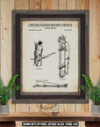 Archery Quiver 1978 Patent Print at Adirondack Retro