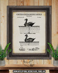 Duck Decoy 1881 Patent Print at Adirondack Retro