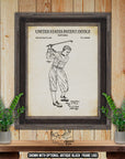Golf Attire 1937 Patent Print at Adirondack Retro