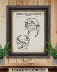Ski Helmet 2000 Patent Print at Adirondack Retro
