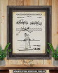 Rope Tow 1948 Patent Print at Adirondack Retro