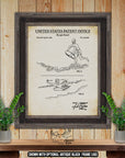 Boogie Board 1965 Patent Print at Adirondack Retro