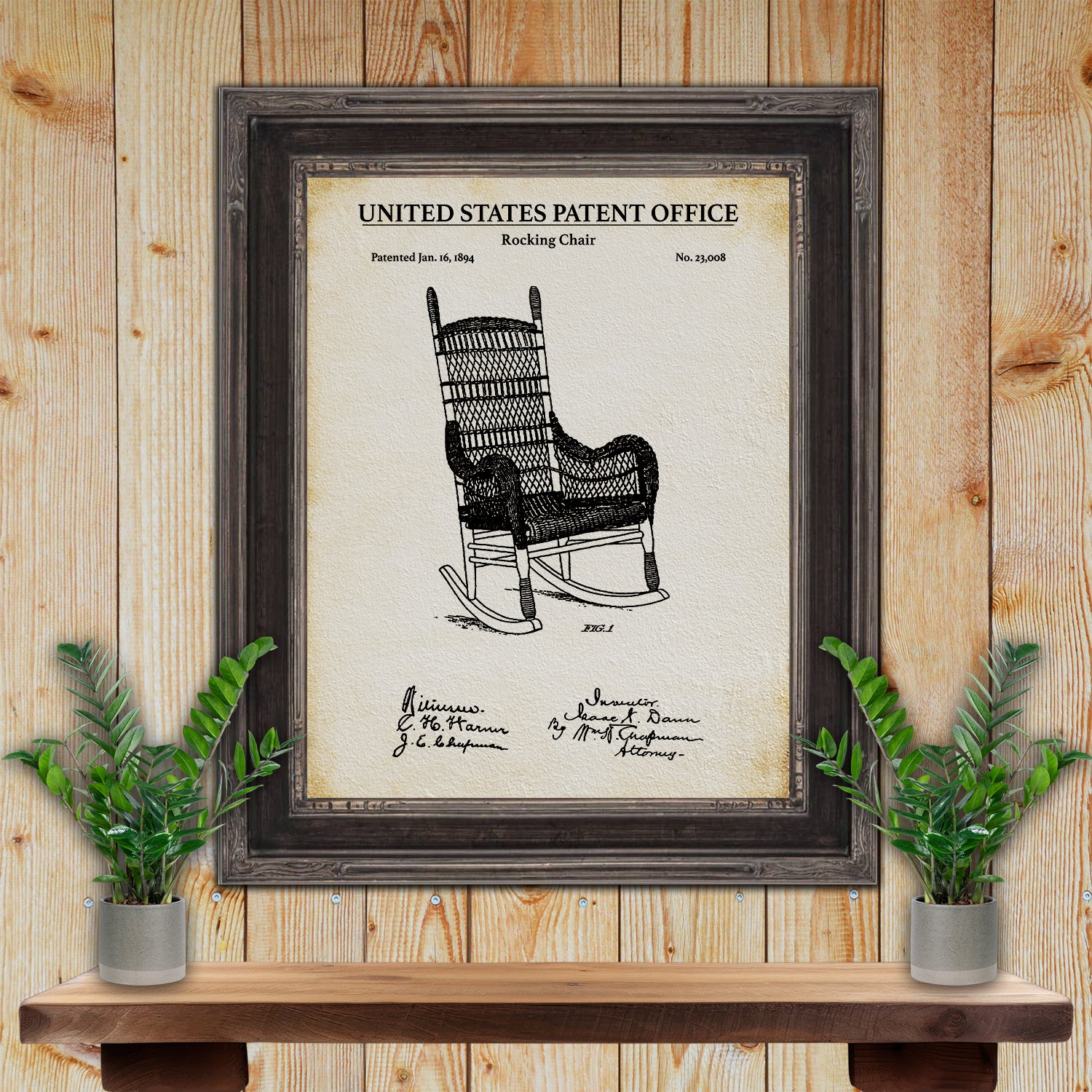 Unique Retirement Gift | Rocking Chair | Adirondack Retro