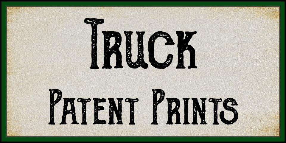 Truck Patent Prints | Adirondack Retro