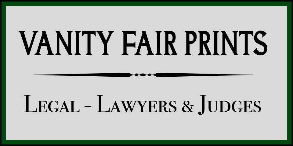 Vanity Fair Legal Prints at Adirondack Retro