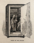 1893 Home Of The Strads Antique Magazine Wood Engraving