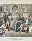 1817 Rowlandson TO SOOTH THE RIGOR OF THE LAWS... The Dance Of Life HC Etching
