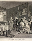 1822 MARRIAGE A LA MODE (Set of 6) Authentic Hogarth Heath Ed. Antique Prints