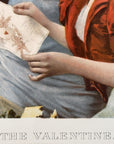 1893 "The Valentine" Chromolithograph Print | Magazine Illustration