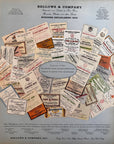 1935 Bellows & Company Liquor Importers Original Print Ad