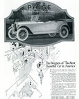1917 Paige Antique Car Print Ad The Most Beautiful Car In America Detroit MI