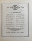 1935 Bank Of New York Vintage Print Ad - Wall Street NYC