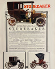 1906 Studebaker Model L Brougham Electric Stanhope Print Ad South Bend IN