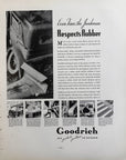 1935 B.F. Goodrich Vintage Print Ad - The Junkman - Akron OH