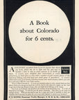 1903 Chicago Burlington & Quincy Railroad Print Ad Burlington Route The Q Book