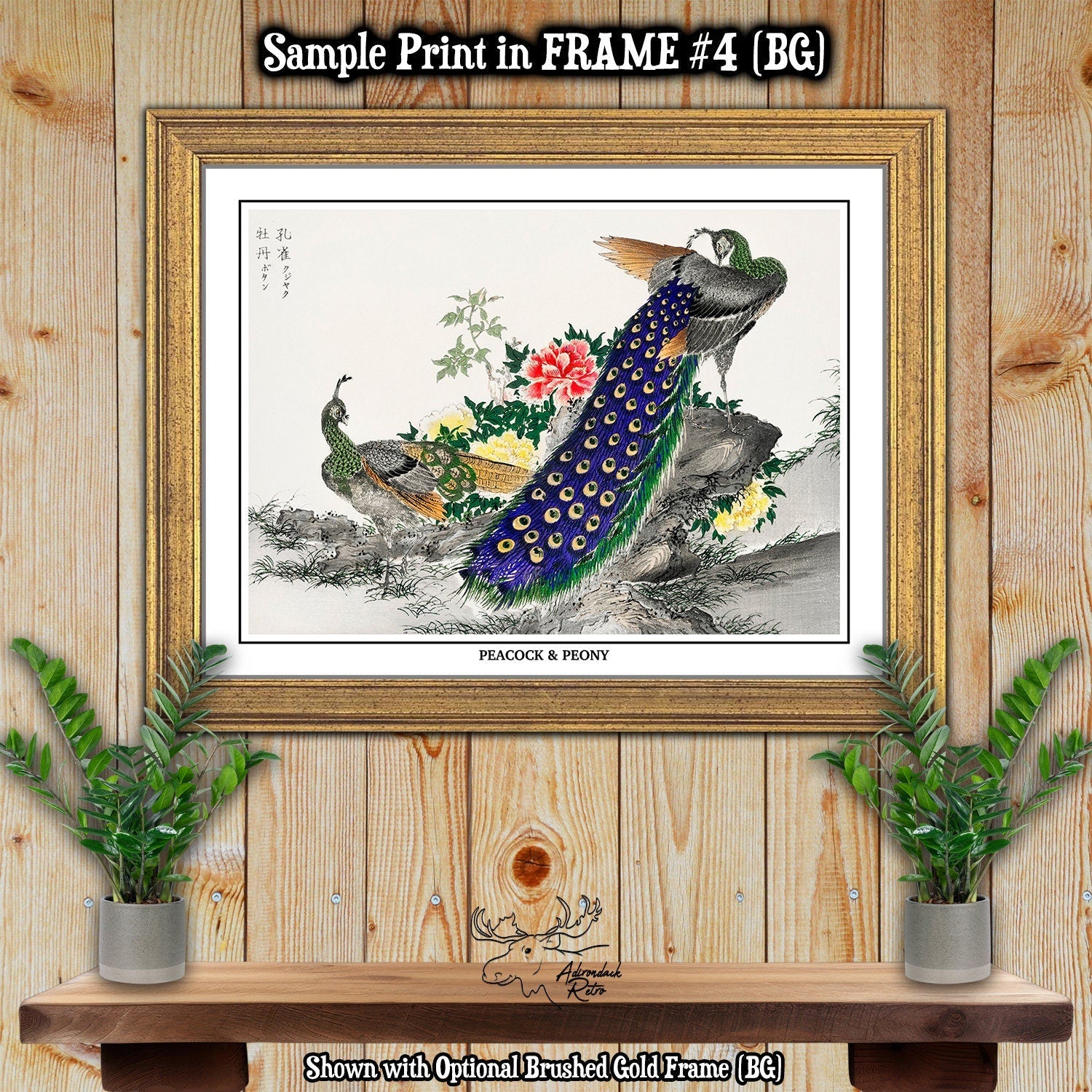 Barbary Dove and Oak Tree by Numata Kashu Giclee Fine Art Bird Print