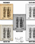 Construction Vehicle Patent Print Set of 8