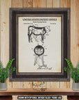 1951 Rodeo Roping Dummy Patent Print - Rodeo Wall Art at Adirondack Retro