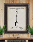 Teaspoon 1890 Patent Print