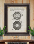 Laserdisc Patent Print - Retro Electronics Illustration - 1989 Laser Disc Invention at Adirondack Retro