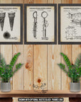 Ice Cream Patent Print Set of 3 - Kitchen Wall Art at Adirondack Retro