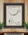 Tea Cup 1945 Patent Print