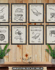 Pizza Patent Print Set of 8