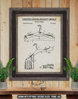 Clothes Hanger Patent Print - 1919 Laundry Invention at Adirondack Retro