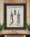 Sewing Awl Patent Print - 1903 Sewing Invention at Adirondack Retro