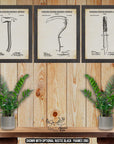 Halloween Patent Print Set of 3 - Halloween Weapon Posters at Adirondack Retro