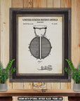 Kettle Bell Patent Print - Home Gym Poster - 1919 Fitness Equipment Invention at Adirondack Retro