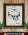 Weightlifting Belt Patent Print - Home Gym Poster - 1985 Fitness Equipment Invention at Adirondack Retro