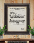 Tow Truck Patent Print Set of 6