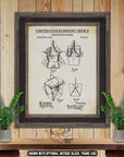 Pizza Patent Print Set of 6