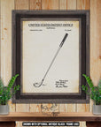 Golf Patent Print Set of 6