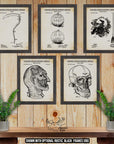 Halloween Patent Print Set of 5 - Vintage Halloween Posters at Adirondack Retro