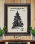 Christmas Patent Print Set of 3