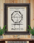 Poker Patent Print Set of 5