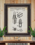 Lipstick Patent Print - 1952 Cosmetic Invention at Adirondack Retro