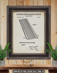 Lasagna Noodle Patent Print - 1952 Food Invention at Adirondack Retro