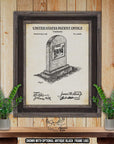 Funeral Patent Print Set of 3