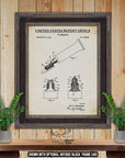 Toothpaste Patent Print - 1933 Toothpaste Poster - Historic Bathroom Invention at Adirondack Retro