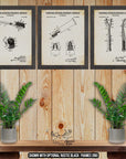 Bathroom Patent Print Set of 3 - Bathroom Inventions at Adirondack Retro