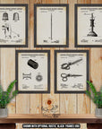 Sewing Patent Print Set of 5 - Sewing Inventions - Sewing Posters at Adirondack Retro