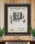 Duck Blind Patent Print - 1976 Duck Hunting Invention - Duck Hunting History at Adirondack Retro