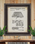 Solar Panel Patent Print - 1968 Renewable Energy Invention at Adirondack Retro