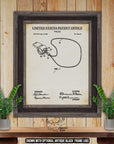 Football Referee Patent Print Set of 3