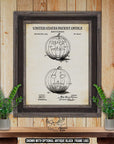 Halloween Patent Print Set of 5